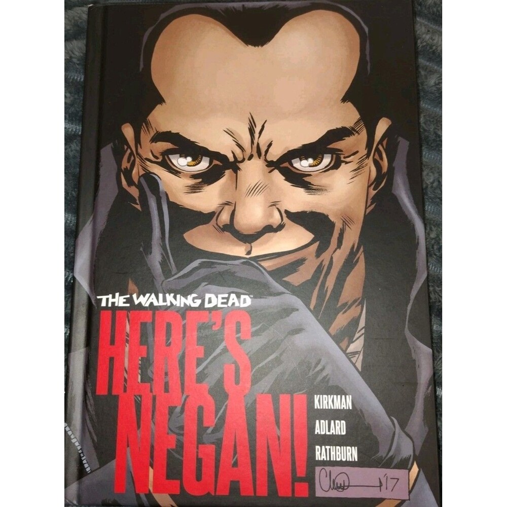Image Comics The Walking Dead Here's Negan Graphic Novel Hardcover Collectable